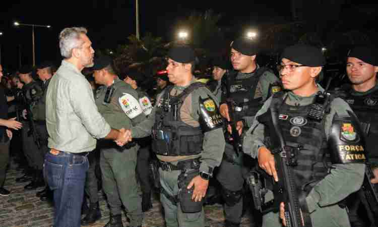 Operação Integração Saturação Total mobiliza quase 1.900 policiais em todo o Ceará